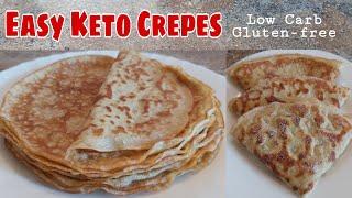 Easy Keto Crepes (Low Carb and Gluten free) || Alma's Kitchen Trebbin