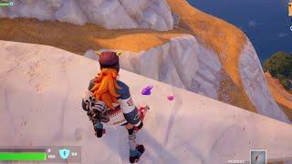 Fortnite | Weird blobs on statue near Mount Olympus