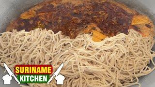 Echte Surinaamse Javaanse Lekkere Bami | Real Surinamese Javanese Tasty Bami #bami #suriname #nl #sr