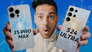 Galaxy S24 vs iPhone 15 PRO MAX  - FÜR MICH EINE KLARE SACHE