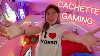 ROOM TOUR CACHETTE GAMING GÉANTE ! SURPRISE POUR PINK LILY !