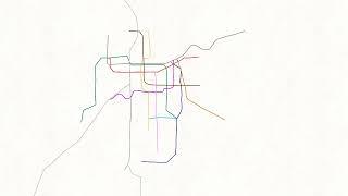 Evolution of Santiago Metro