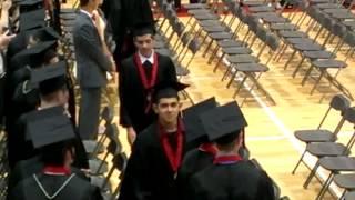 Bobby Ramos procession-Milan 2014 graduation.