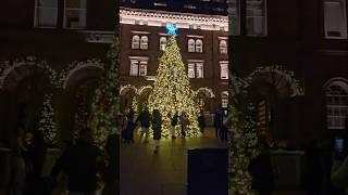 Massive Holiday Decorations and Displays Seen at the Lotte New York Palace Hotel In Midtown, NYC