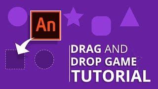 Animate CC - Drag and Drop Game Tutorial (HTML5)