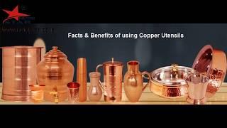 Facts & Amazing Health Benefits of using Copper Utensils | Top Quality Copper Utensils at Best Price