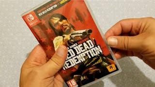 UNBOXING RED DEAD REDEMPTION SWITCH