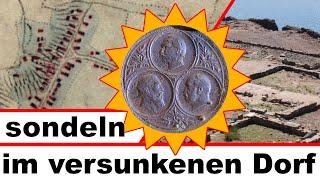 Sondeln im versunkenen Dorf - sondeln mit Lechsonde - metaldetecting