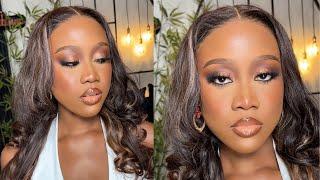 ANOTHER MAKEUP ARTIST DOES MY MAKEUP FT GLAMBYADANMA