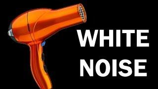 White Noise for babies, blow dryer ASMR 10 hours, relaxing video, sleep aide, hair dryer