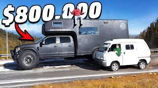 MEGA VS MICRO OFF-ROAD CAMPERS!