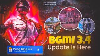 Bgmi 3.4 Update Download link  bgmi 3.4 update kaise khele ! bgmi 3.4 update leaks !