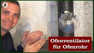 Ofenventilator für Ofenrohr