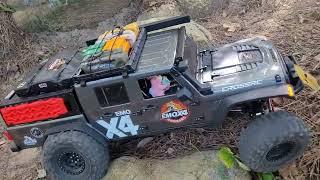 Cross rc EMO X4 & MK-07 mountain rock crawling