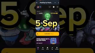 5 September Pixeltap Daily Combo | Pixel Tap by Pixelverse Combo Card