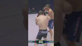 Asu Almabaev defeats bellator fighter