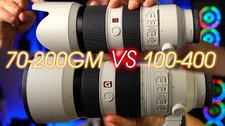 Sony 70-200mm F2.8 VS Sony 100-400mm F4.5-5.6 GM Comparison - Which one is BEST for you?