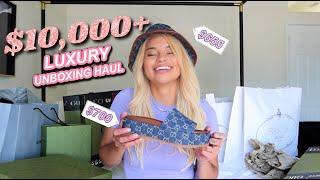 I TREATED MYSELF ! A $10,000 LUXURY HAUL | Gucci, balenciaga, prada