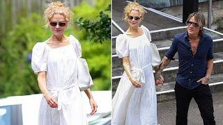 "Nicole Kidman’s Elegant Church Visit"