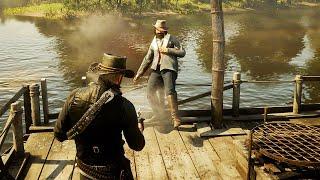 Red Dead Redemption 2 - Funny & Brutal Ragdolls Vol.187 [4K/60FPS]