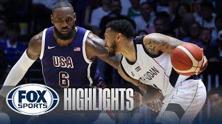 United States vs. South Sudan Full Game Highlights | USA Basketball Showcase