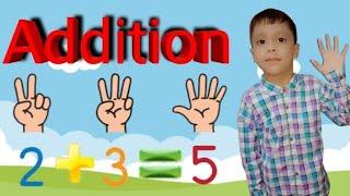 Learn Addition For Kids | Learn With Haseeb || Shaheen Bachy