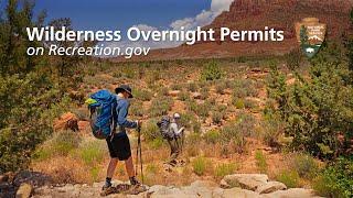 Zion Wilderness Overnight Permits on Recreation.gov