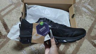 REVIEW ASICS GEL QUANTUM 360 VII FULL BLACK IN HAND