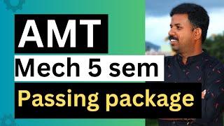 Mechanical  AMT Pathway ||  passing package || 20ME53I || Easy 60 marks