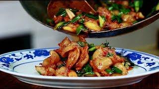 [Fire feast home cooking]The most traditional recipe of double cooked pork is here.