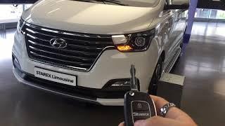 2018 현대 그랜드 스타렉스 리무진 키 ON/OFF(2018 Hyundai Grand Starex Limusine startup)