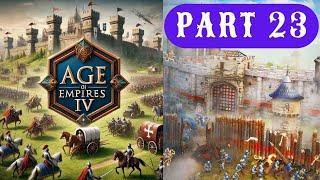 I Conquered France war in AGE of Empires 4 Campaign Mode!