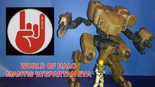 World Of Halo Mantis W/ Spartan Eva by Jazwares Review