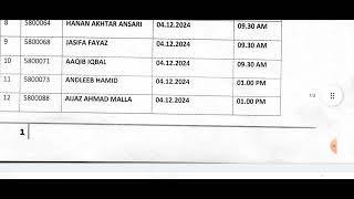 JKPSC Assistant professor Recruitment 2023 | Interview Schedule Out finally