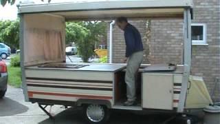 Folding caravan (not trailer tent)