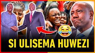 GEN Zs LAUGH AT RUTO ACCEPTING RAILA'S HANDSHAKE YET HE SAID HE CAN'T! KULIENDAJE?