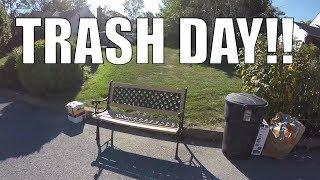 GARBAGE DAY TRASH PICKING LIVE - Free Treasures !!