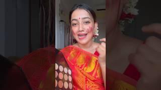 দুর্গা পূজার বিজয়া Look করলাম  #viral #bengalivideo #shorts #shortvideo #minivlog #bengali #durga