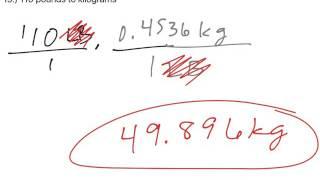 Conversions: US to Metric Skills Practice (080)