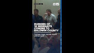 Fairhope addresses rumors regarding migrants coming to Baldwin Co. - WPMI NBC 15