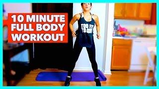 10 MINUTE FULL BODY WORKOUT!!! ► #QueenDeeFitness