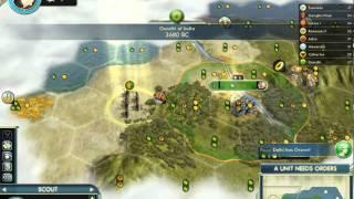Let's Play Civ 5 - India - Episode 1 Part 1