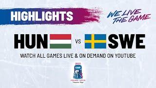 Highlights | Hungary vs. Sweden | 2023 #IIHFWorlds