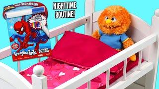 Helping Ms. Rachel's Herbie with Nighttime Routine!