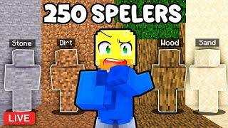 Live VERSTOPPERTJE vs 250 Kijkers In Minecraft