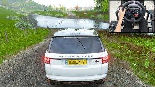 Land Rover Range Rover - Forza Horizon 4 | Logitech g29 gameplay