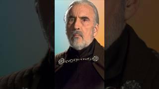 Count Dooku represents the Sin of GREED in Star Wars