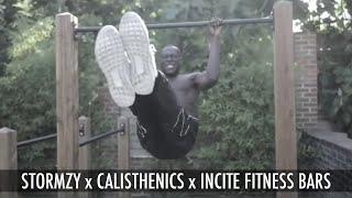 Stormzy x calisthenics x Incite Fitness bars