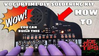 VOGURTIME DIY Piano Soldering Project Kit | How To | JoeteckTips