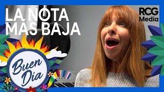 La nota musical más baja cantada por una mujer